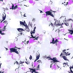 紫色花卉图案背景纹理