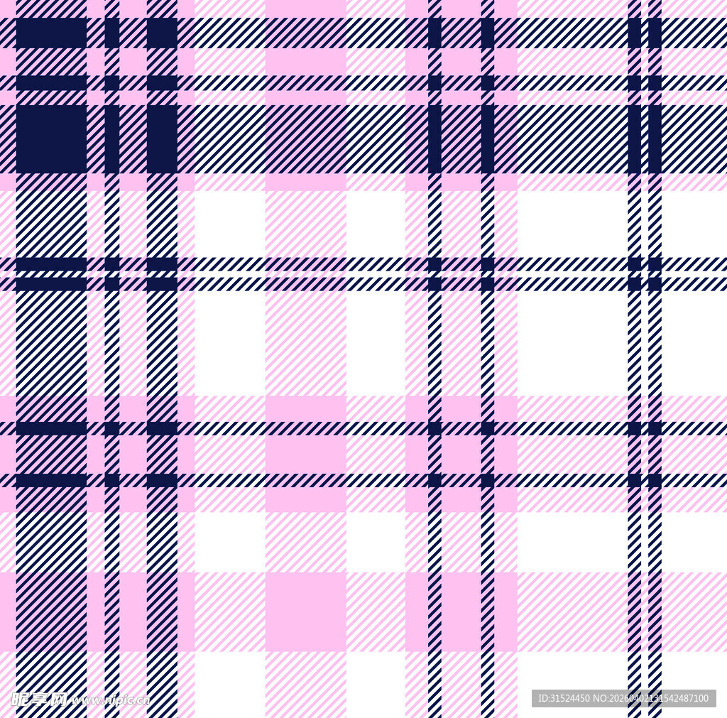 粉色系格子图案背景