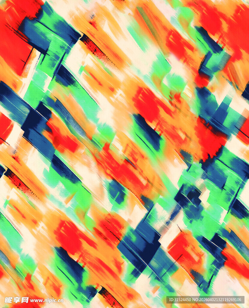 多彩几何抽象图案背景