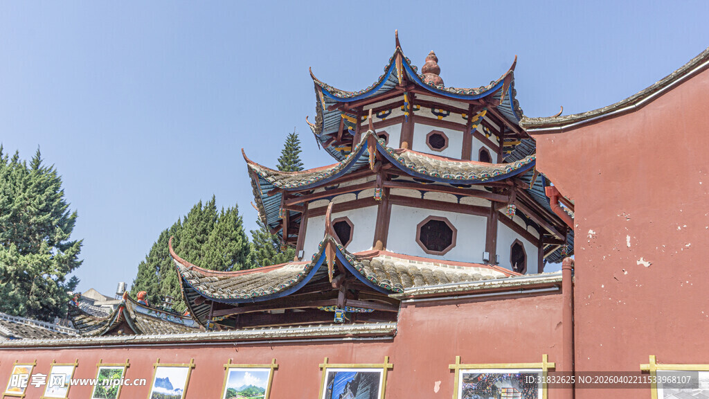 中式古建筑塔楼