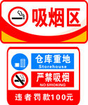 仓库重地严禁吸烟