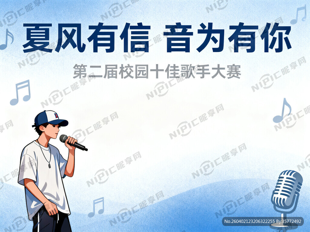 主标题：夏风有信 音为有你  