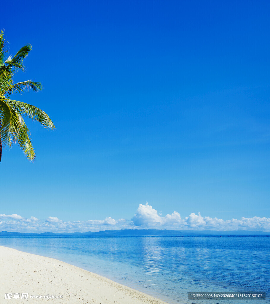 美丽的热带海滩风光