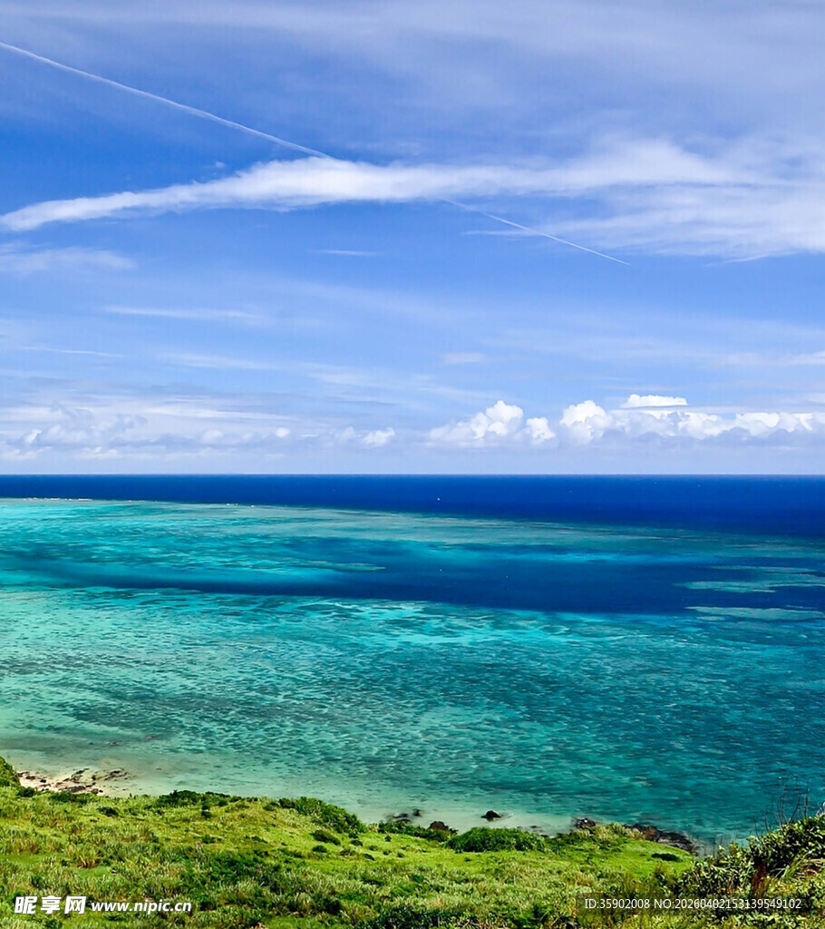美丽海岛海景风光