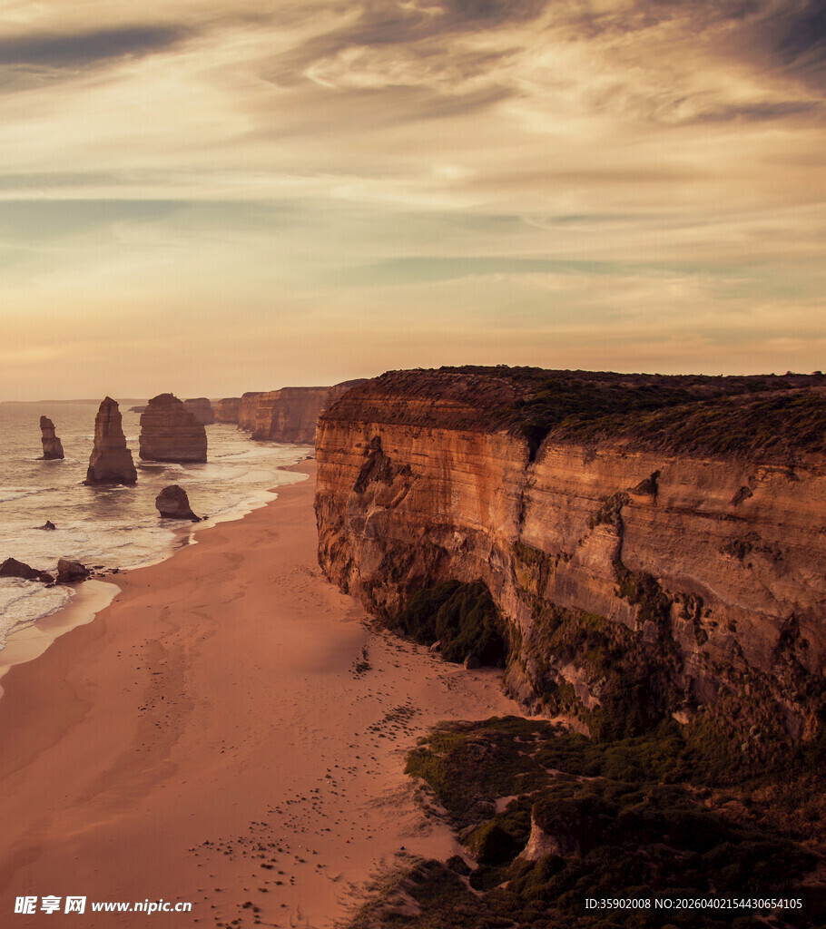 澳洲海岸壮丽风光景色