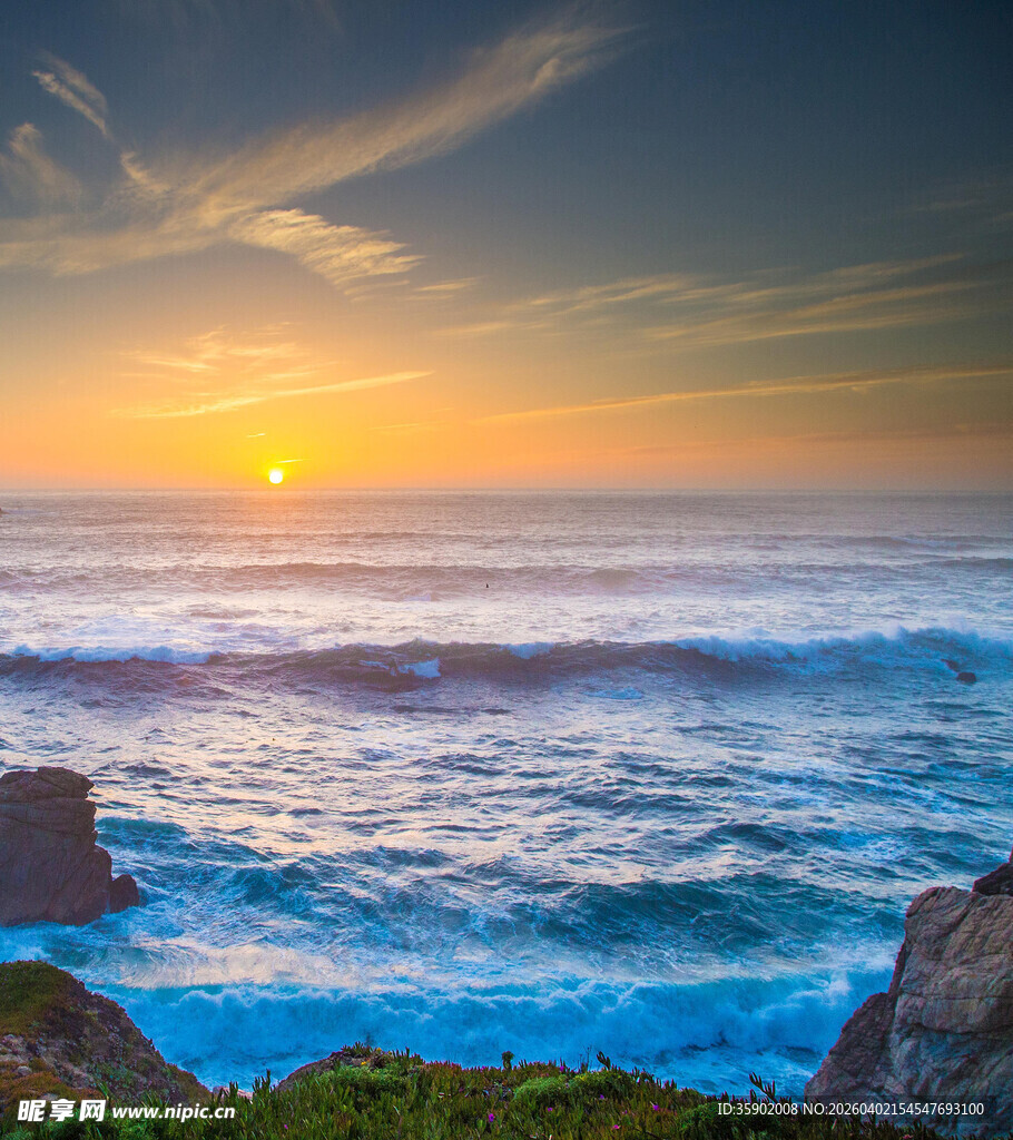 海边日落美景