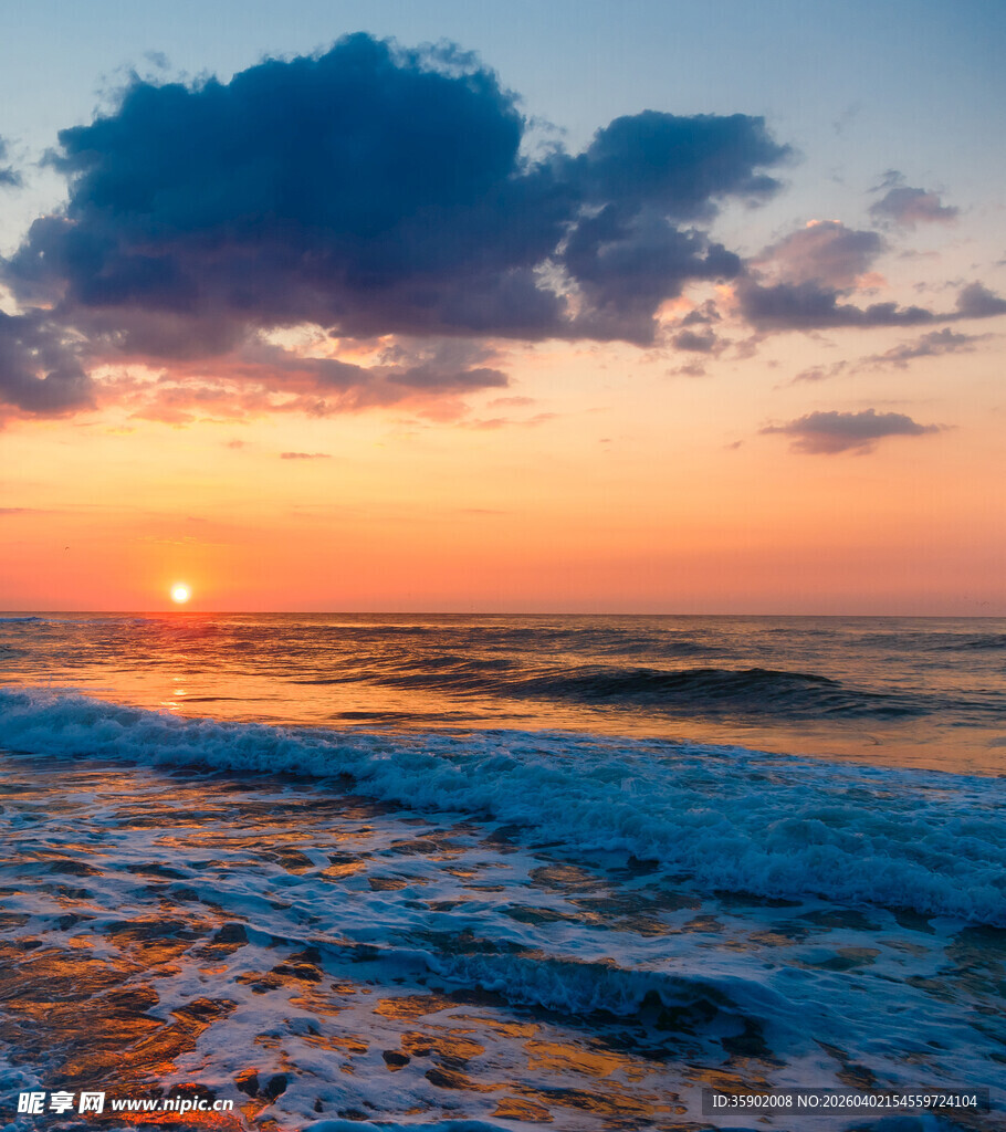 海边日落美景