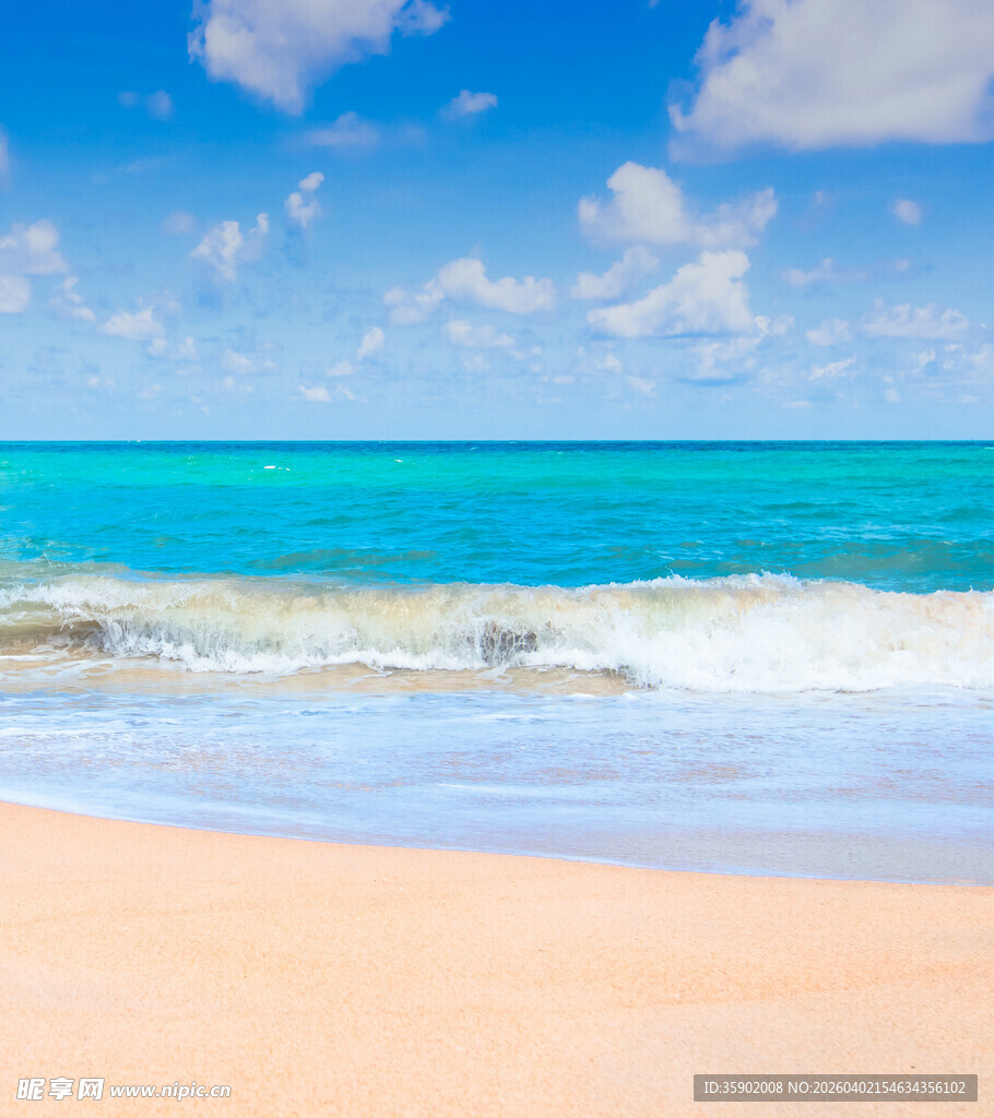 美丽的热带海滩风光