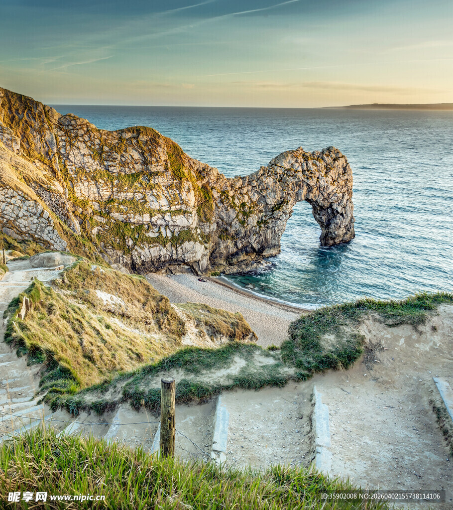 英国杜德尔门海岸美景