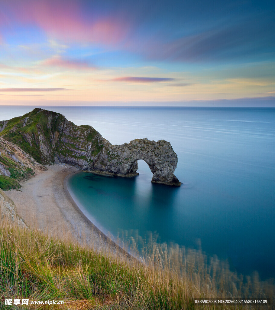 英国杜德尔门的绝美海岸风光