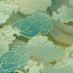 中式古典云纹图案设计