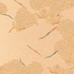 中式古风云纹鱼纹图案