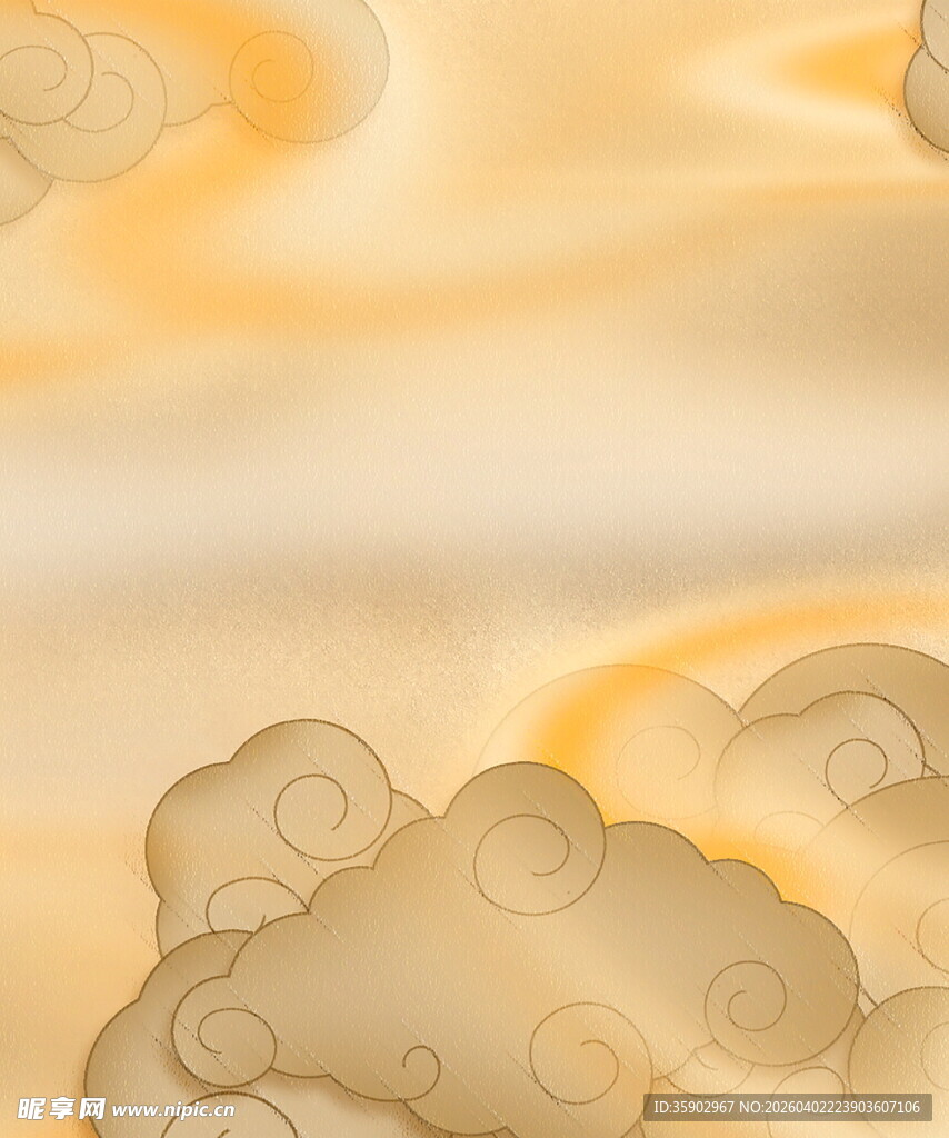 中式云纹背景图案