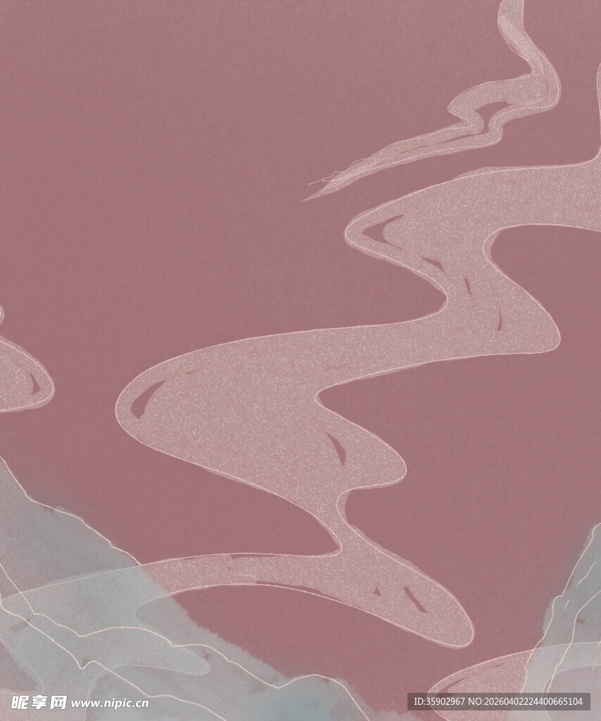 粉色抽象流动纹理图案