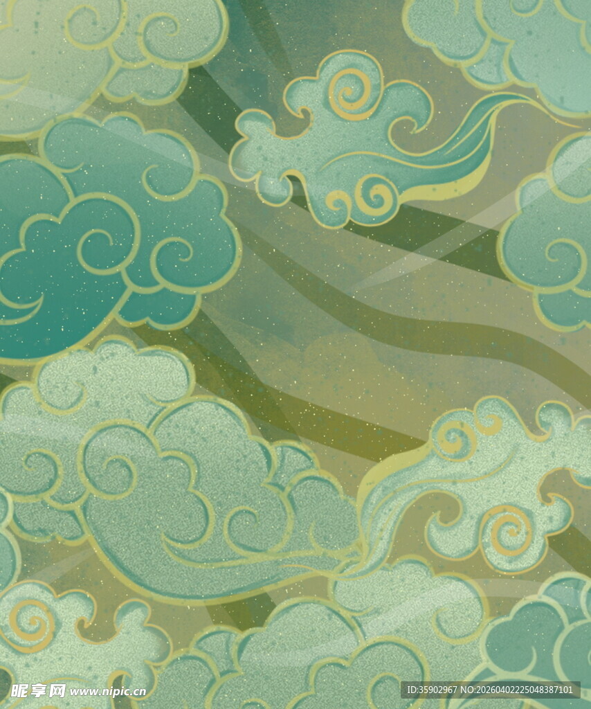 古风祥云图案灵动飘逸
