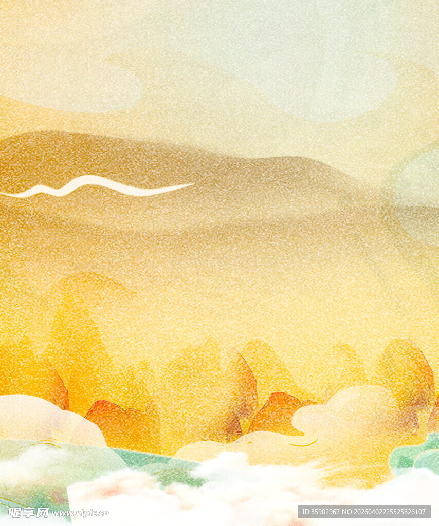 梦幻山水间的诗意风光