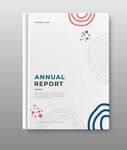 简约风年度报告封面设计