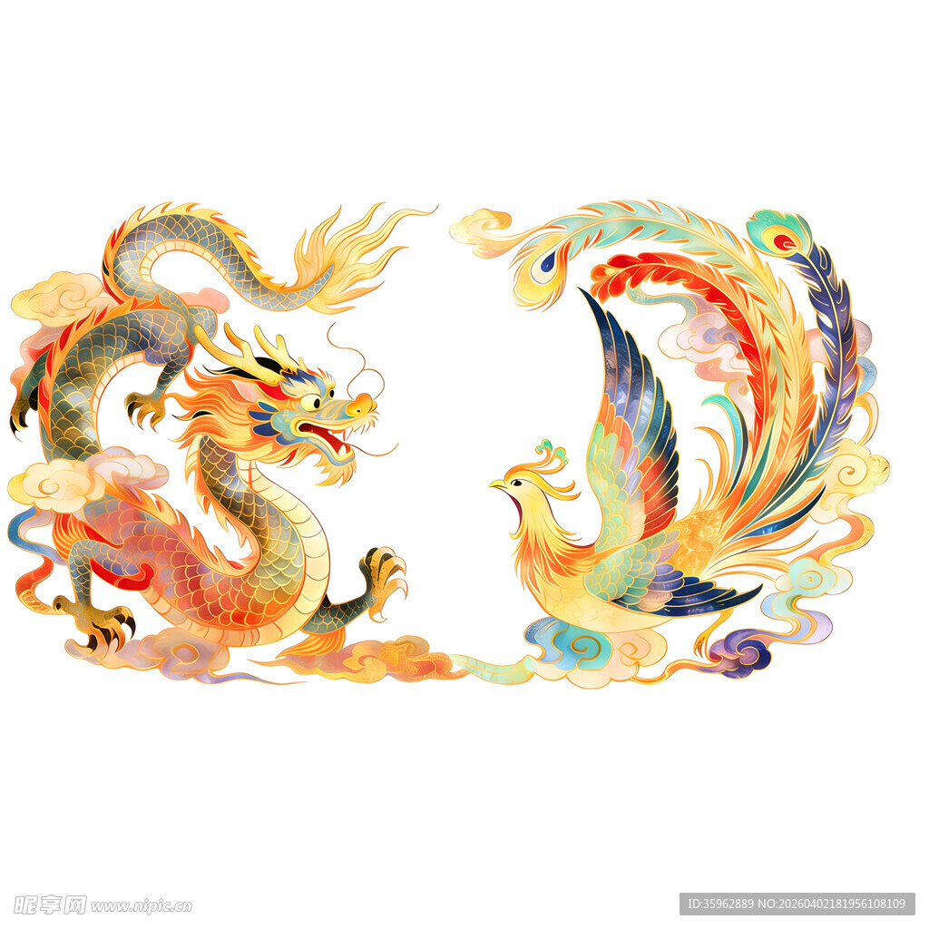 龙凤呈祥图