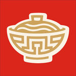 中式传统盖碗图标设计