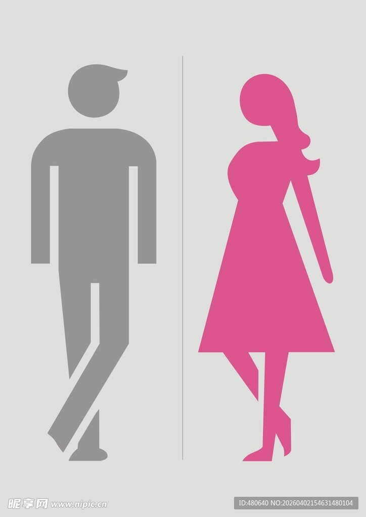 男女图标形象展示