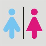 男女卫生间标识符号