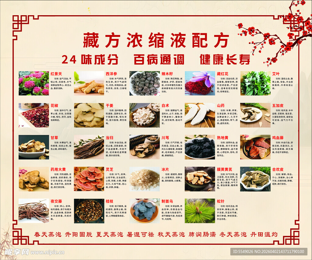 藏方液配方