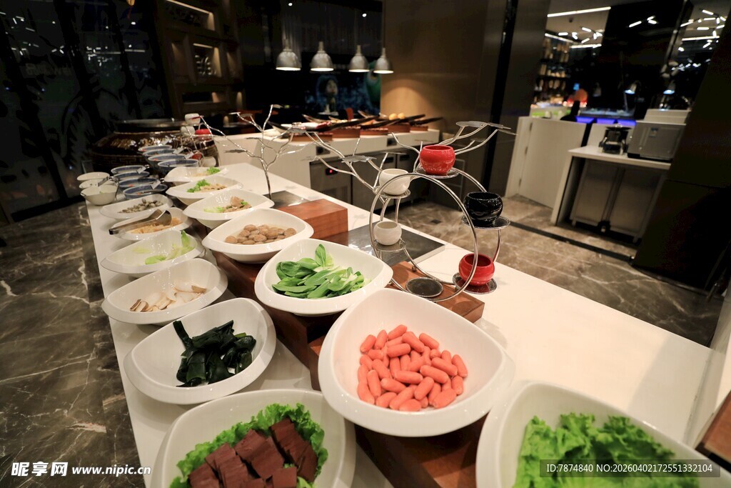 丰盛自助美食盛宴