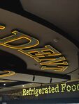 冷藏食品区招牌