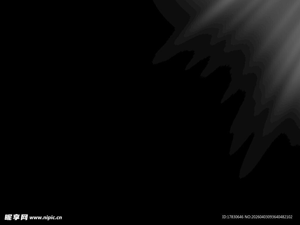 黑色背景光束光影效果