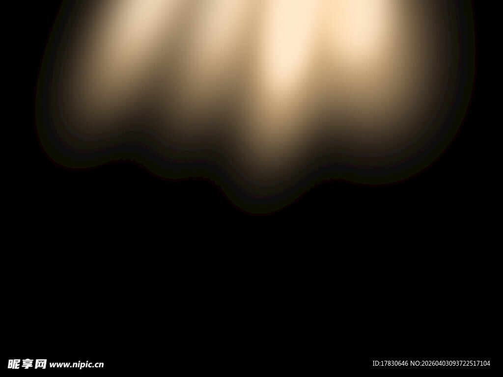 模糊光影效果画面