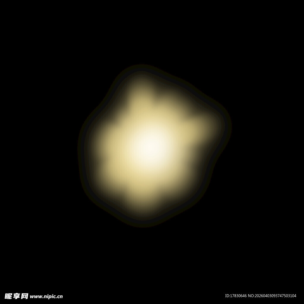 模糊光斑夜景特写