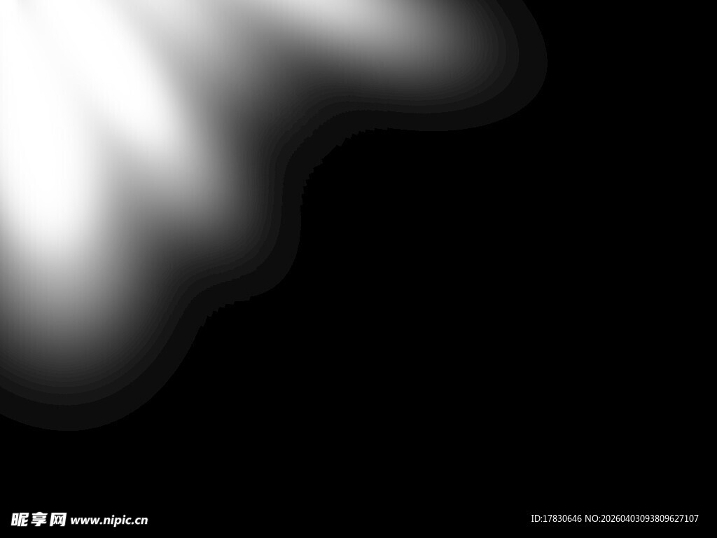 黑白光影抽象图案