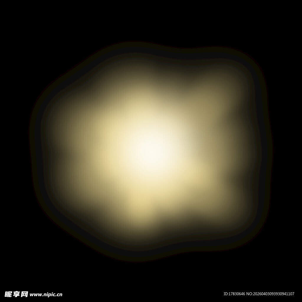 发光的模糊光斑效果