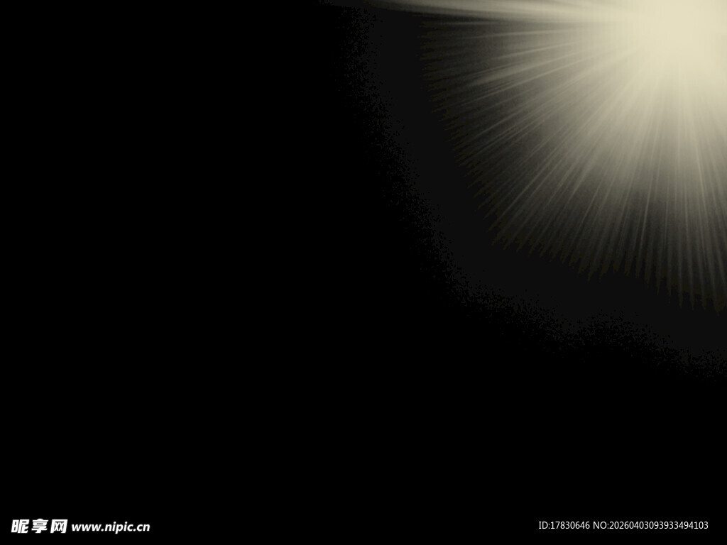 黑暗中的闪耀光芒