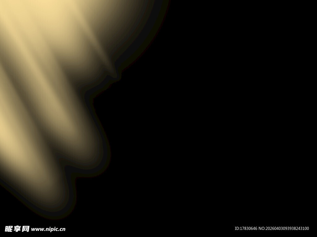 模糊光影下的手部轮廓