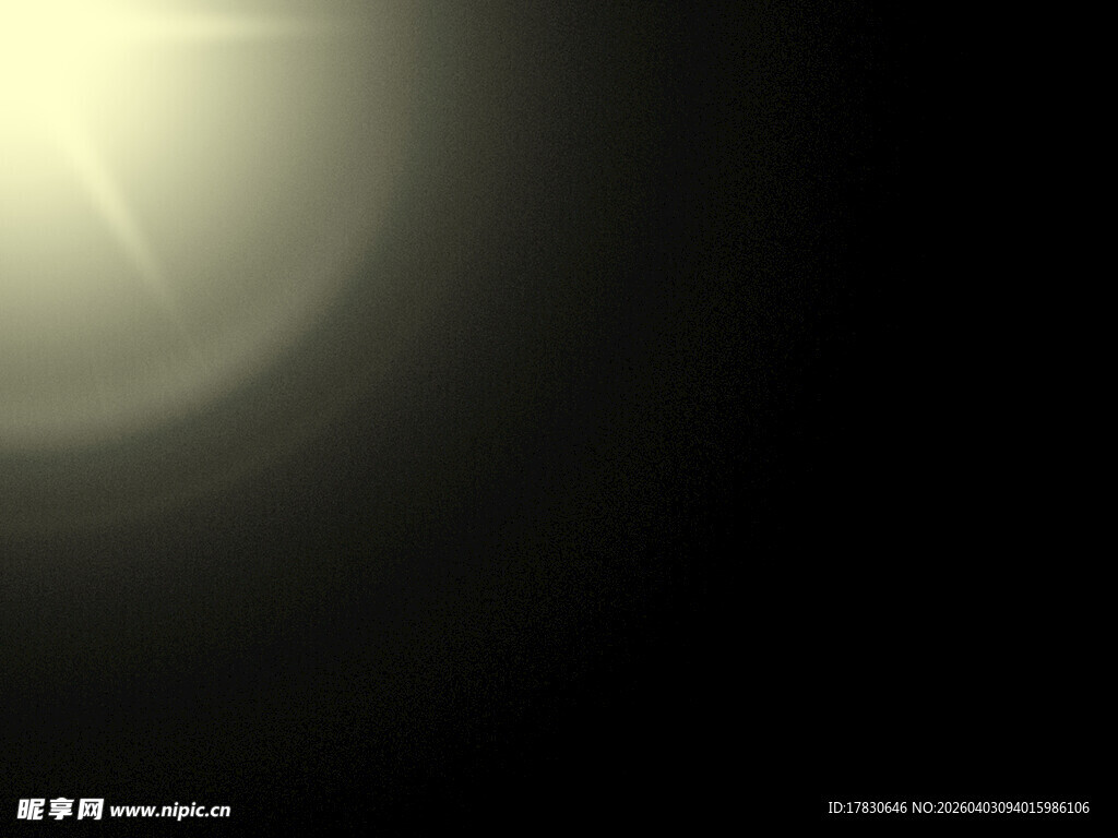 黑暗中的光晕
