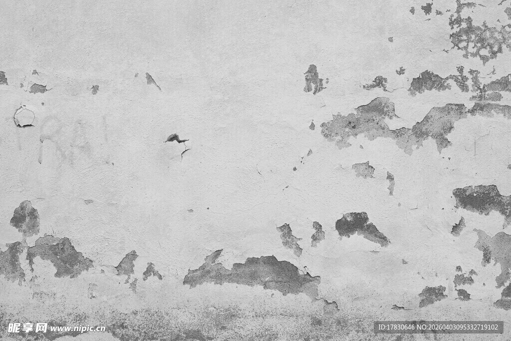 水墨风格抽象纹理画面