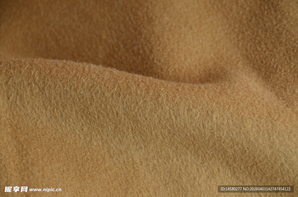 浅棕色柔软织物纹理