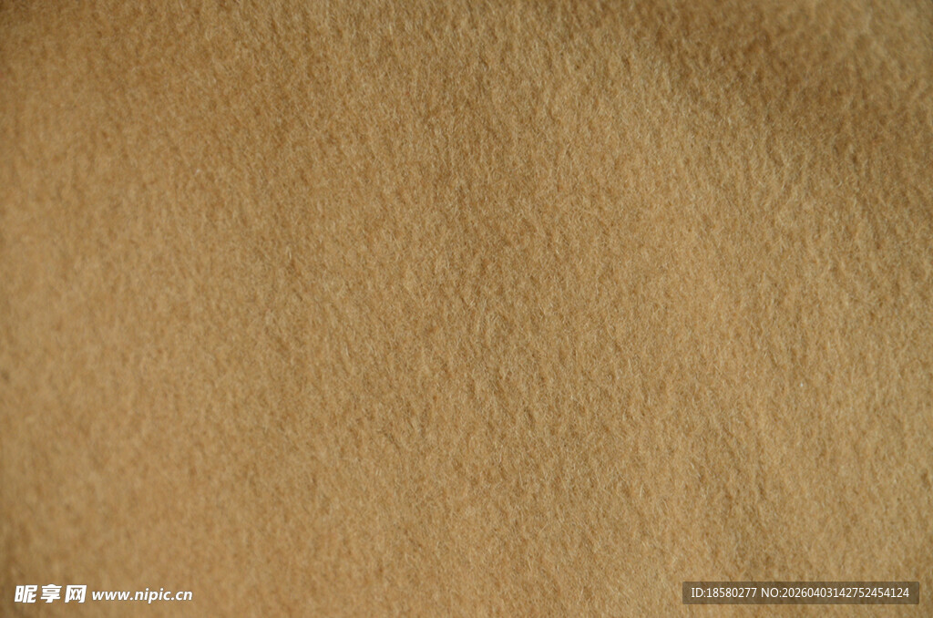 浅棕色绒面材质纹理