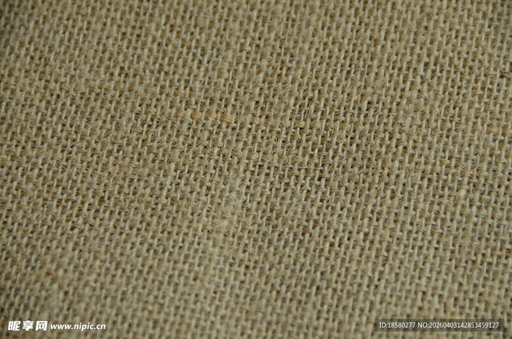 浅棕色纹理织物面料