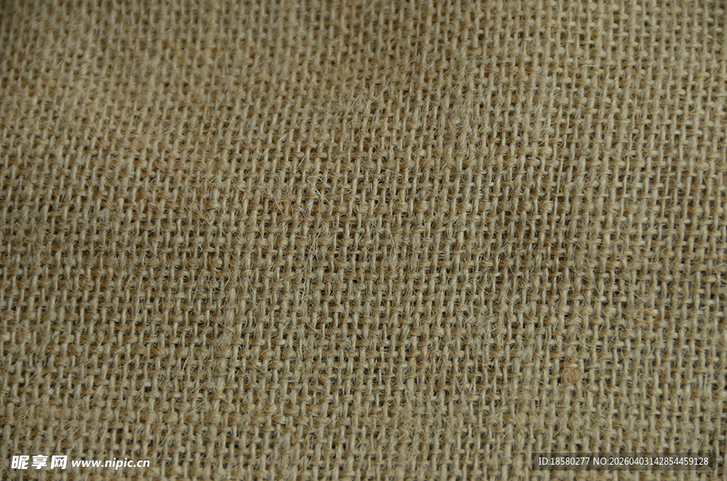 棕色织物纹理特写