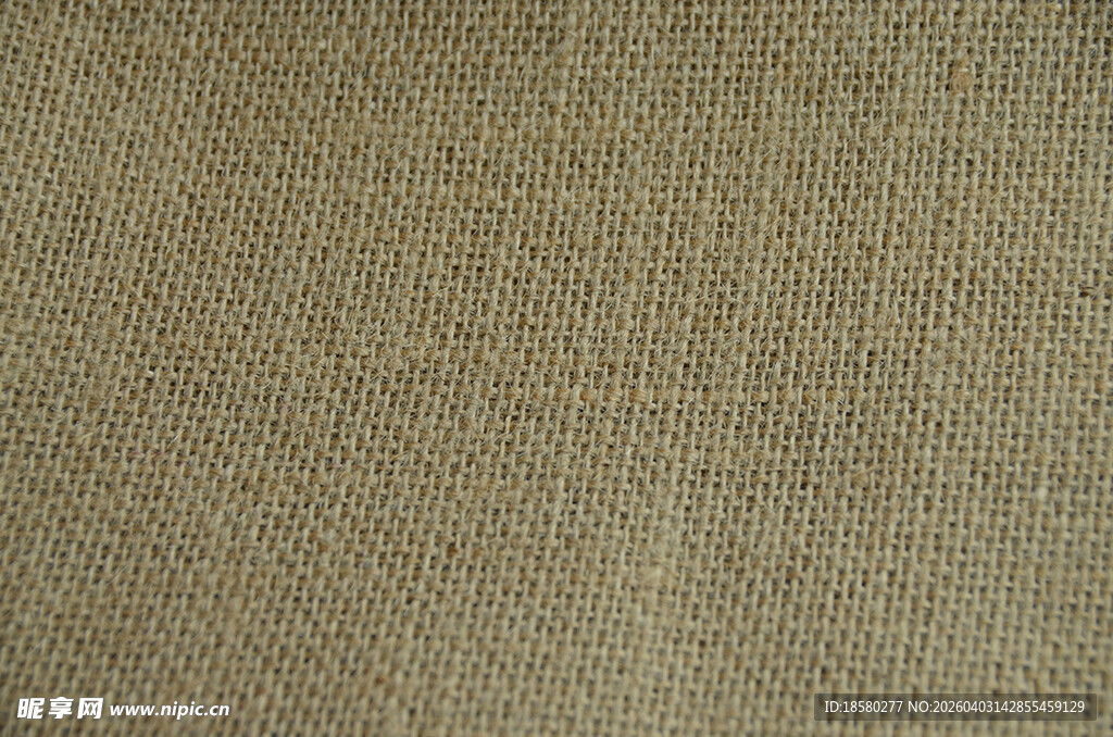 浅棕色纹理布料特写