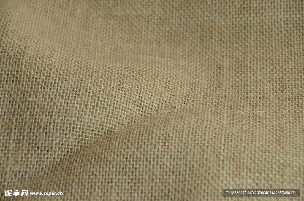 米色纹理布料特写