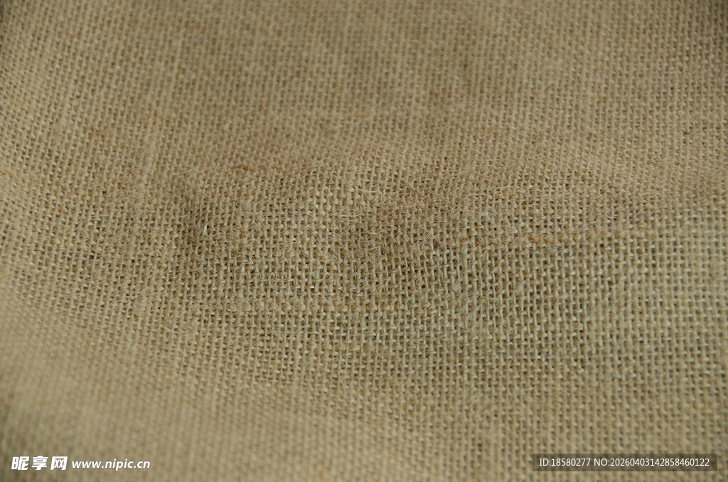 浅棕色织物纹理特写