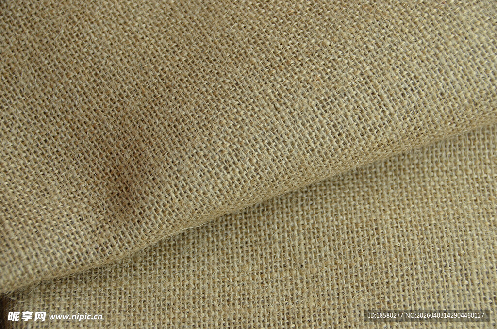 米色纹理布料特写