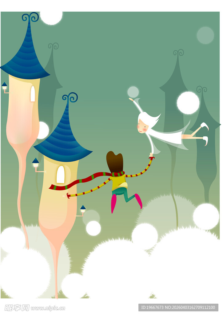 童话世界中的奇幻冒险之旅