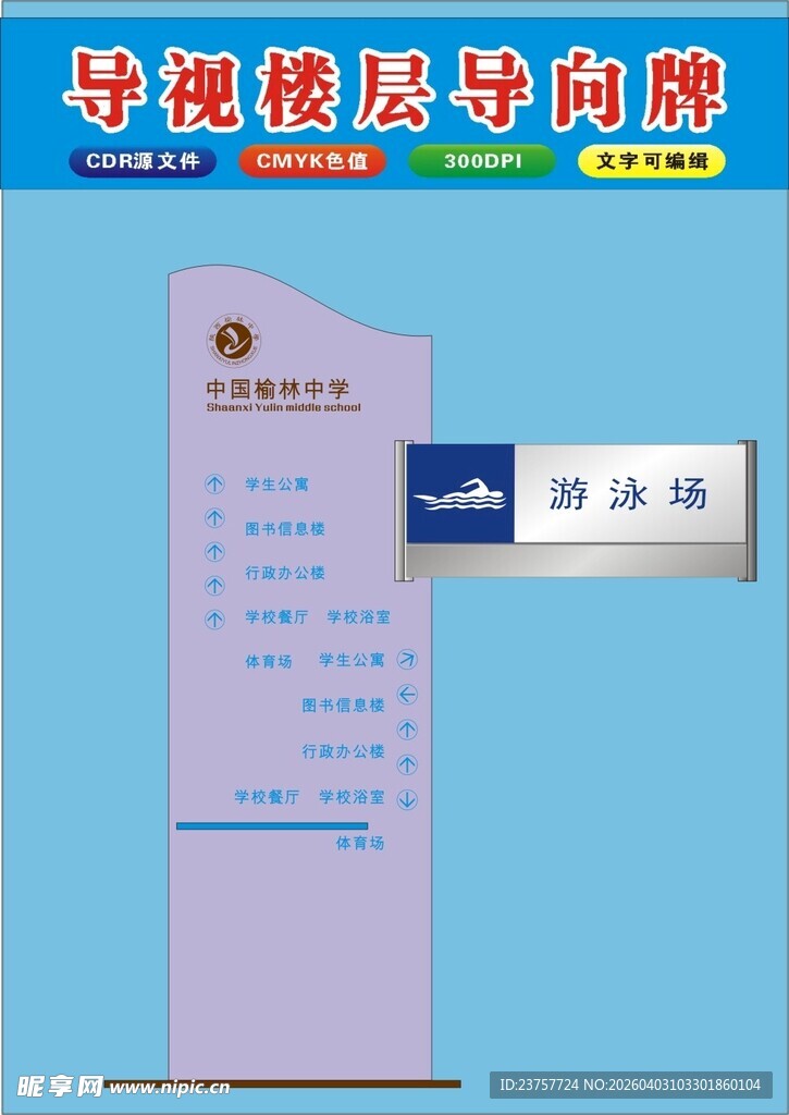 企业导视牌展示