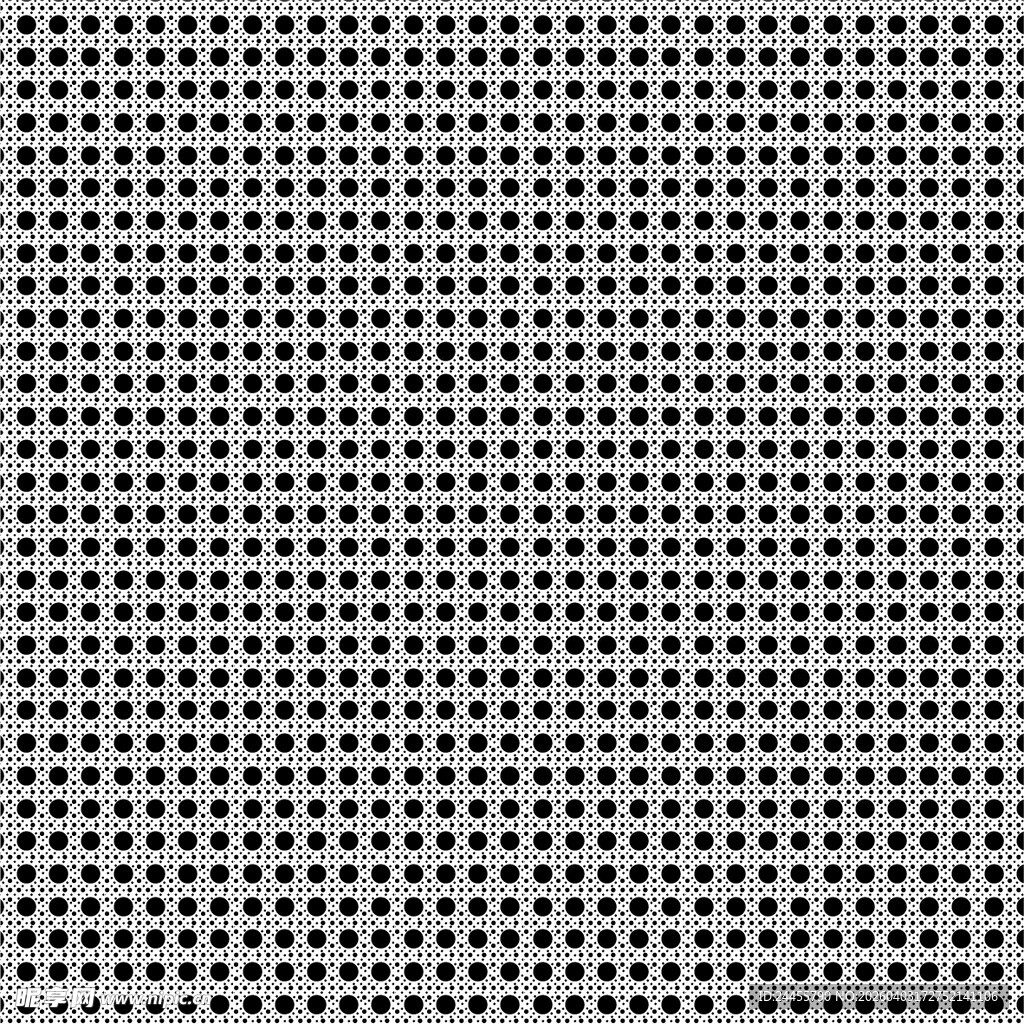 黑白点状纹理图案