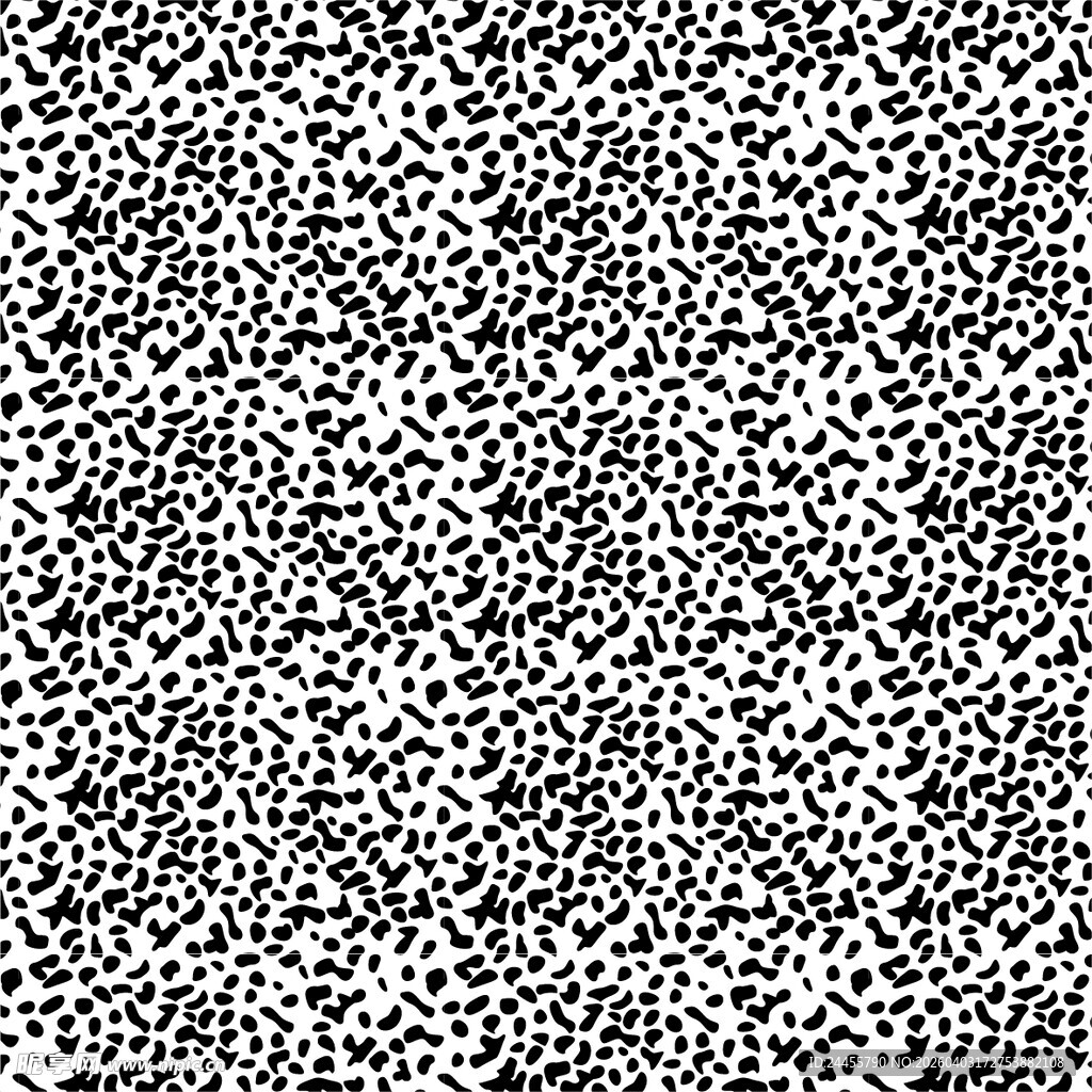 黑白斑点纹理图案