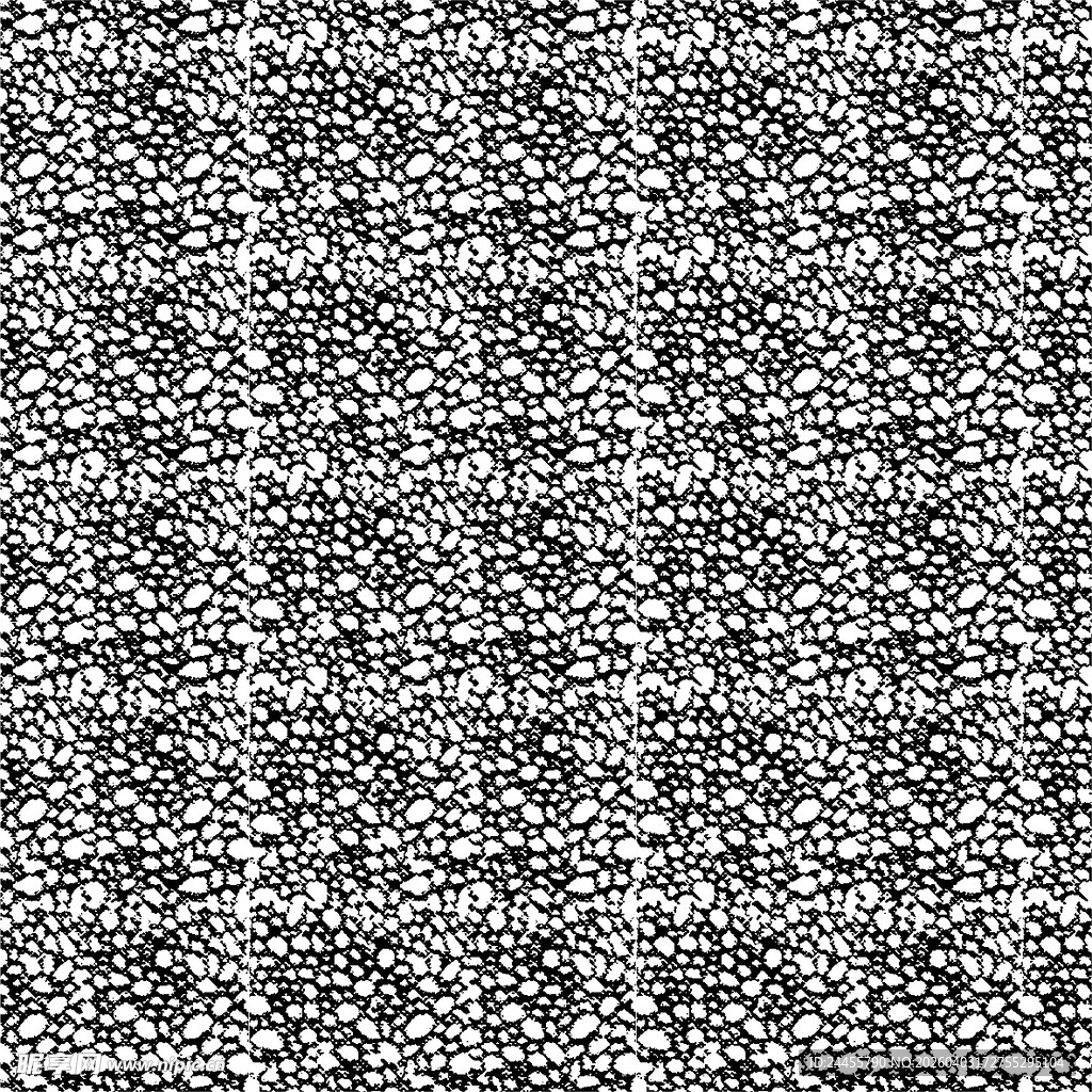 黑白点状纹理图案